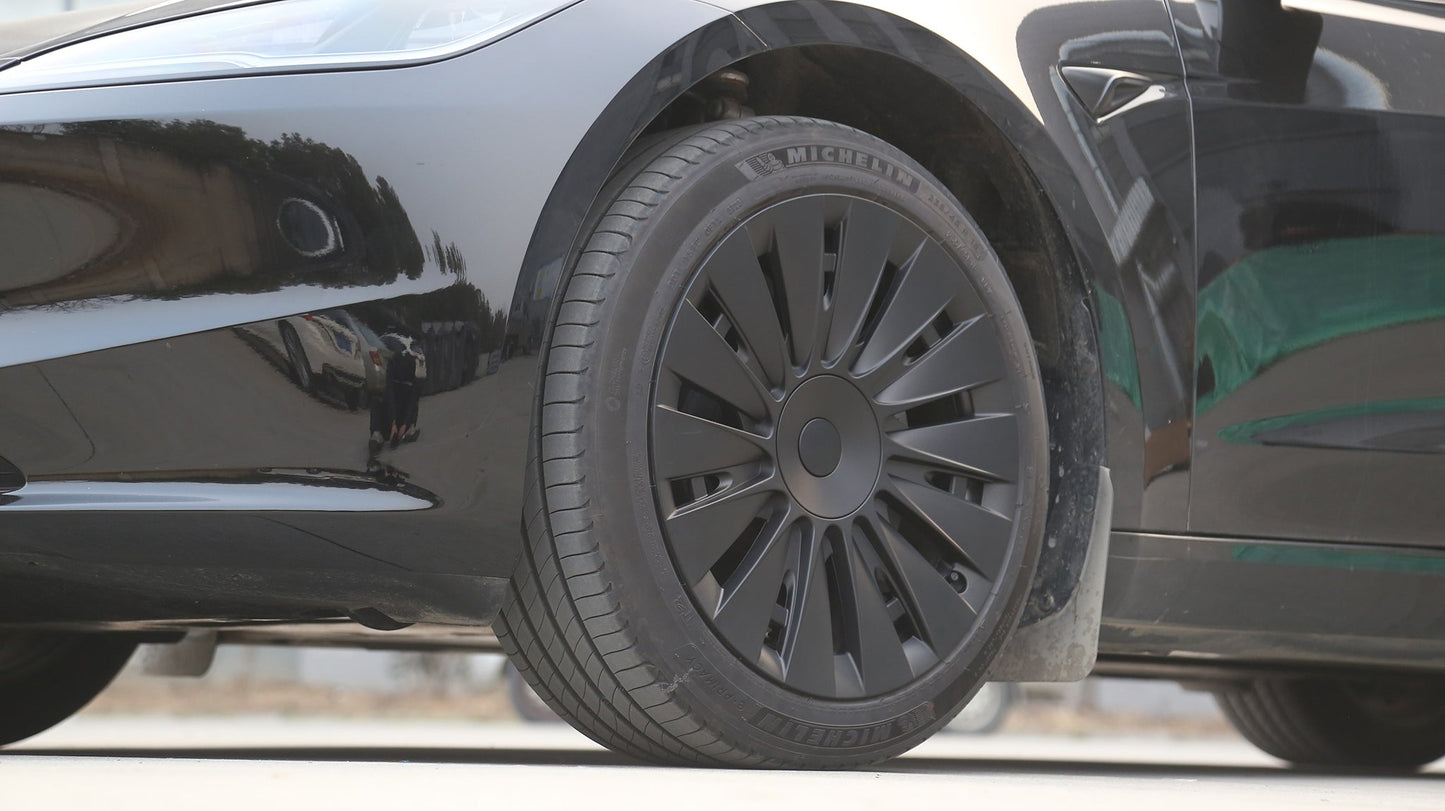 Tesla Wheel Covers for 2024+ New Model 3 Highland 18 inch Photon Wheels - Induction Style