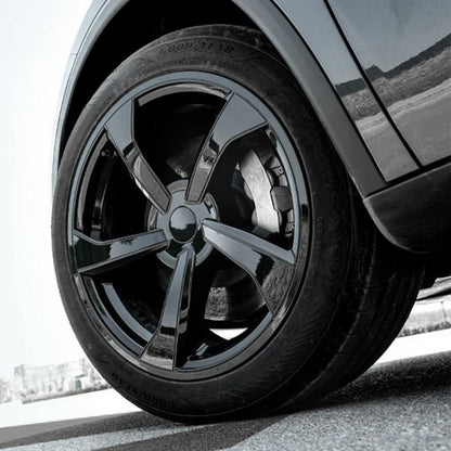 2025+ Tesla Model Y Juniper 19’’ Crossflow Wheel Cover Replacement | OEM-Style Black Rim Protectors