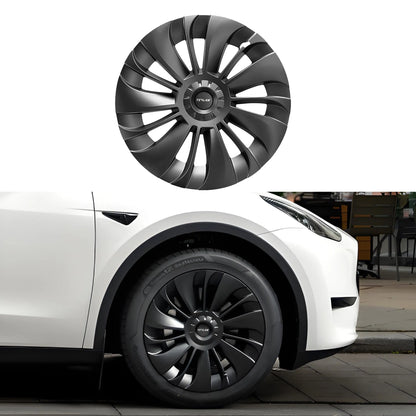 Wheel Covers For Tesla Model Y 19" Gemini Wheels - Symmetrical & Efficiency