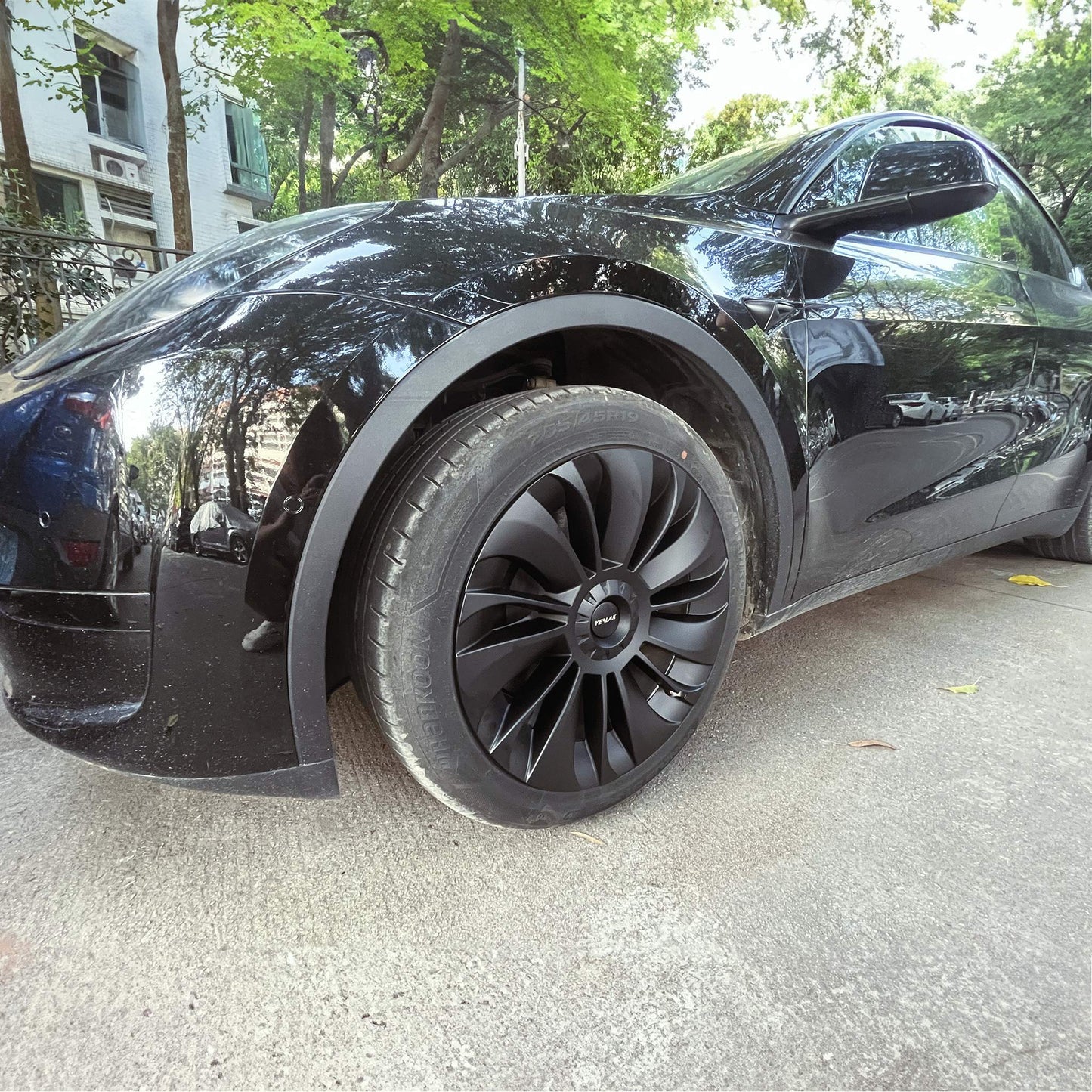 Wheel Covers For Tesla Model Y 19" Gemini Wheels - Symmetrical & Efficiency