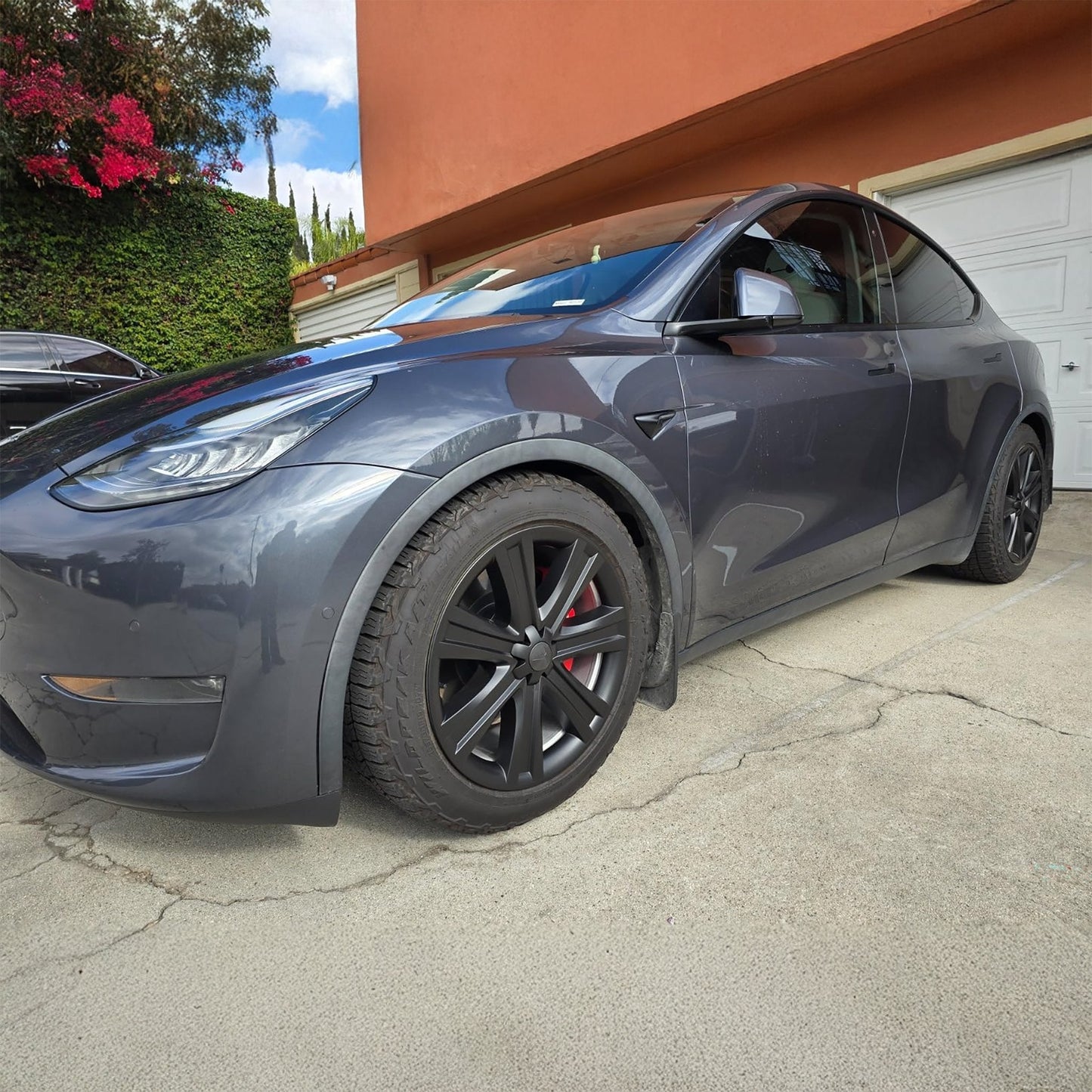 Wheel Cover For Tesla Model Y 19'' Gemini Wheels & Model S 19" Tempest Wheels - Arachnid Style