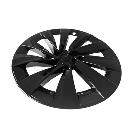 2025+ Tesla Model Y Juniper 20-Inch Helix Wheel Covers | Matte Black Finish | OEM Style