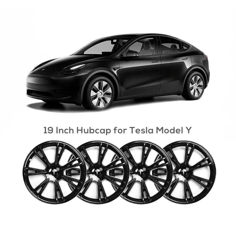 Wheels Covers for Tesla Model Y 19-Inch Gemini Wheels - Sporty style and symmetry