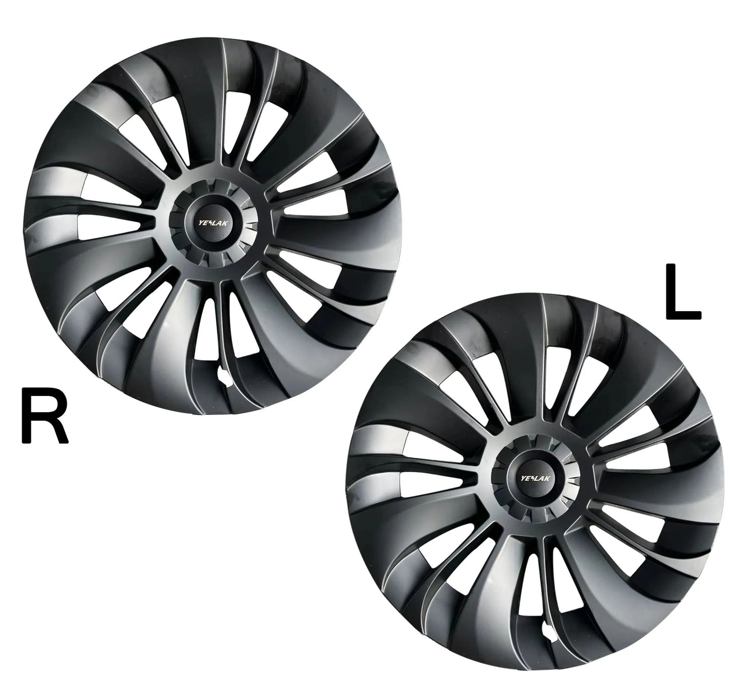 Wheel Covers For Tesla Model Y 19" Gemini Wheels - Symmetrical & Efficiency