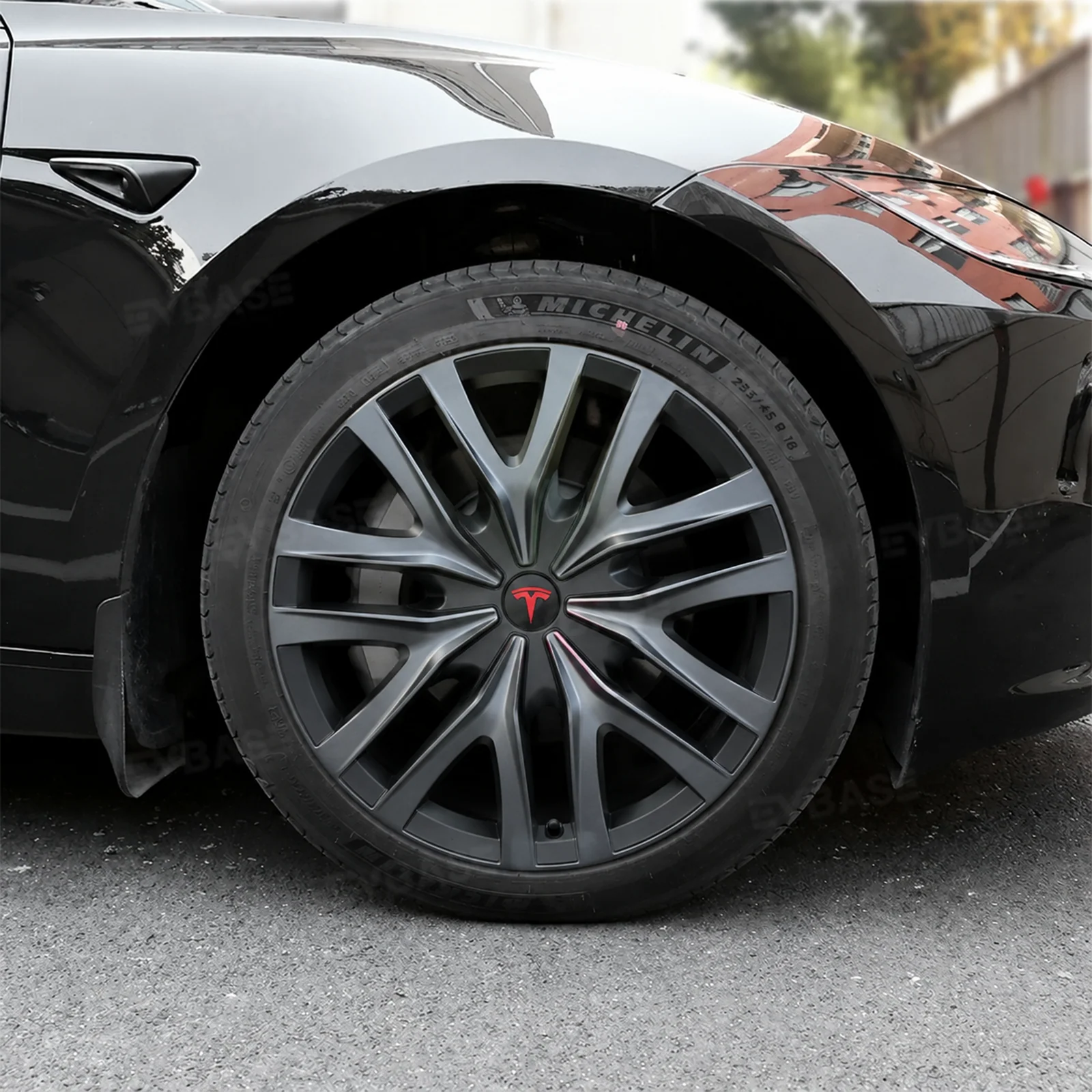 Model 3 Highland Wheel Covers 18" Photon Wheels Hubcaps Inspired By Model Y Performance
