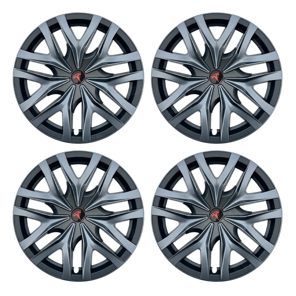 Model 3 Highland Wheel Covers 18" Photon Wheels Hubcaps Inspired By Model Y Performance