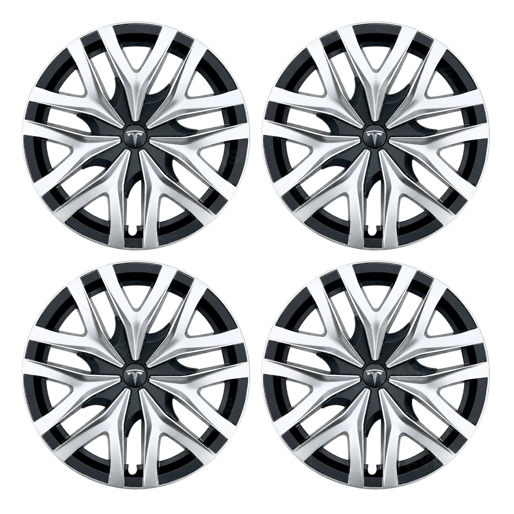 Model 3 Highland Wheel Covers 18" Photon Wheels Hubcaps Inspired By Model Y Performance