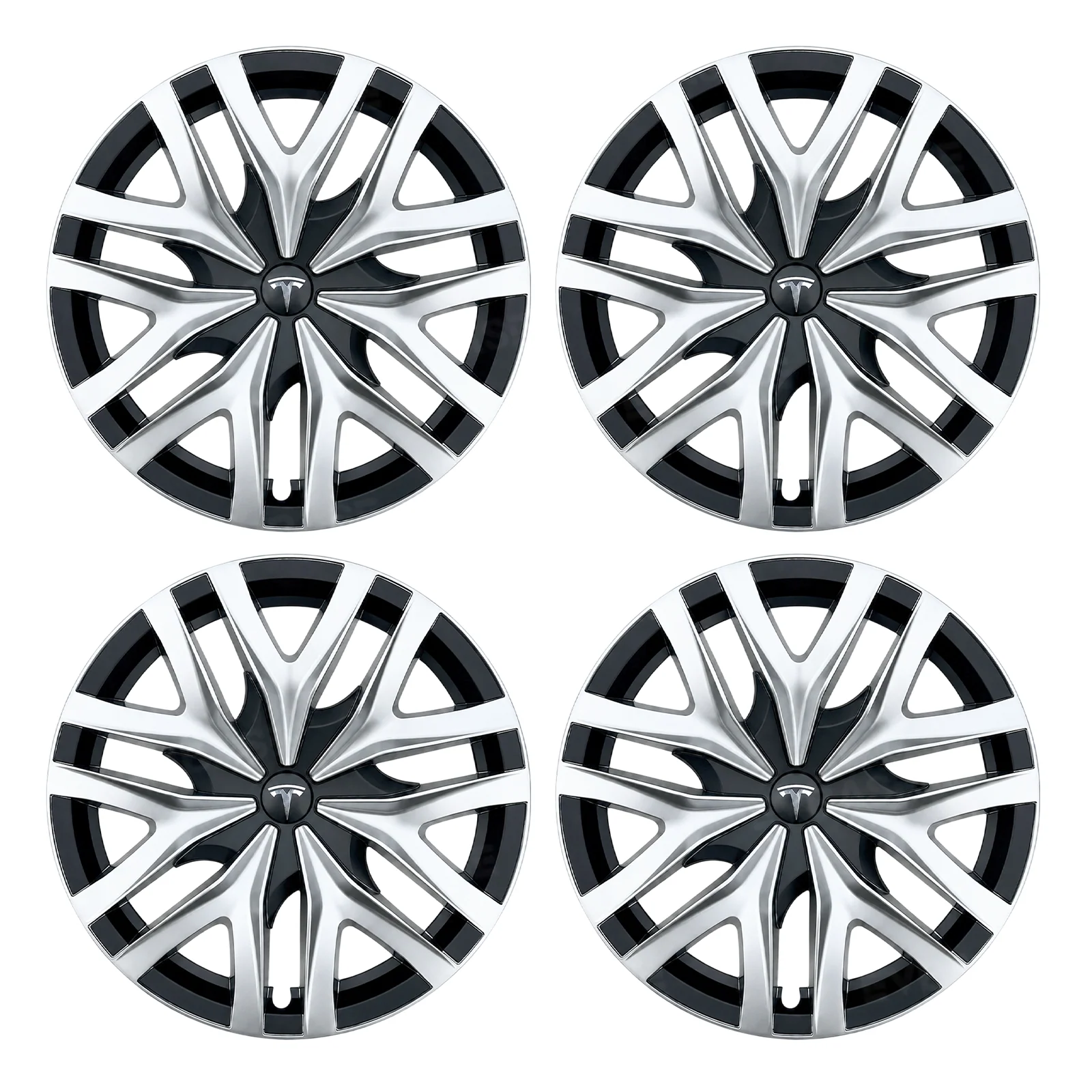 Model 3 Highland Wheel Covers 18" Photon Wheels Hubcaps Inspired By Model Y Performance